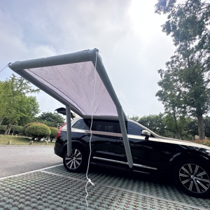 <span class=keywords><strong>Tente</strong></span> de toit <span class=keywords><strong>gonflable</strong></span> extensible <span class=keywords><strong>pour</strong></span> fourgonnette/SUV avec pare-soleil en tissu PVC, camping estival, installation personnalisable - Product Image 6