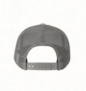 Gorras Trucker de Pana de 5 Paneles en Diferentes Tonos Beige con Malla, Cierre a Presión y Visera a Juego con Estampado de Leopardo a Cuadros - Product Image 3