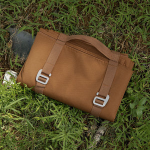 Thickened <b>Waterproof</b> Oxford Cloth Ground <b>Mat</b> Rectangle Khaki And Caramel Outdoor Camping Picnic <b>Mat</b> All Seasons - Product Image 4