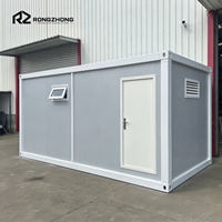 Maison préfabriquée modulaire en conteneur, directement de l'usine, bureau personnalisé, différentes options de couleur