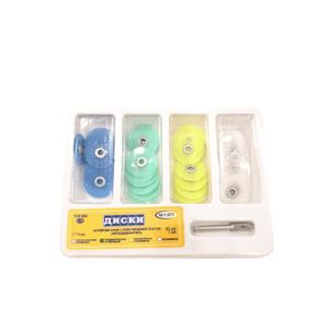 40 pcs kim cương đĩa Kit nha khoa đánh bóng đĩa với trục gá 1.071 khoan phụ kiện với trục gá - Product Image 1