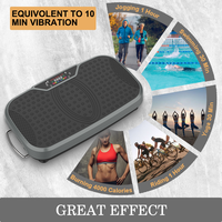 HSM Hersteller Vibrations platte Fitness Tragbare bewegliche Fernbedienung Einstellbare Vibrations richtung für zu Hause