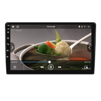 Reproductor de Audio para Auto Universal Doble DIN con Pantalla Táctil GPS, Carplay Inalámbrico y Android Auto, Radio para Auto Android de 10 Pulgadas