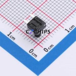 TSA45513-071D532DA Tactile Switch Bent Lead Through Hole-3P,4.5x4.5mm Switch Single Pole Single Throw Round Button 2.8N 4.5mm - Product Image 2