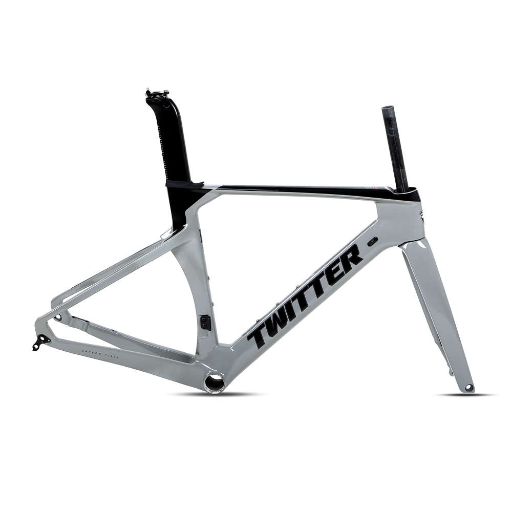 OEM Twitter R5 カーボンロードフレーム 52cm/54cm 内装ケーブル付き