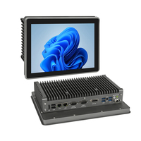 Panel PC Industrial Multitáctil, Pantalla Táctil Industrial, Monitor Industrial con Linux/Windows, Control HDMI, HDMI IP65, 12.1 Pulgadas