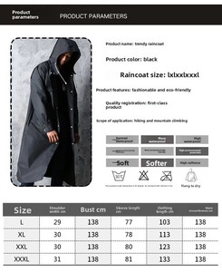 Impermeable Ligero y Duradero para Adultos, de una Pieza, en EVA, Resistente al Viento, Grueso, para Pesca Prolongada - Product Image 6