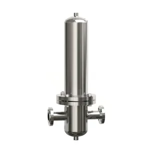 Factory price Electrical polish ss304 gas filter housing, stainless steel steam filter Pressure vessel