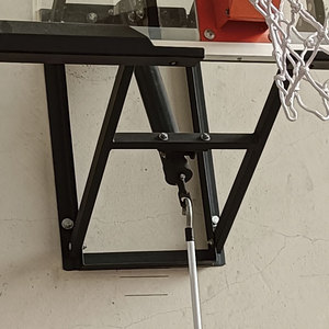 Sistema da Basket a Parete per Adulti per Interni ed Esterni con Tabellone, <span class=keywords><strong>Canestro</strong></span> e Altezza Regolabile - Product Image 4