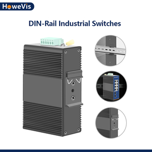 Howevis 8 cổng 1000m công nghiệp PoE chuyển đổi với 2 Gigabit SFP tốt nhất công nghiệp <span class=keywords><strong>Ethernet</strong></span> chuyển đổi sợi <span class=keywords><strong>Ethernet</strong></span> chuyển đổi - Product Image 4
