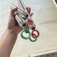 Ressort d'étirement long de 300 mm, ressort de tension à boucle fermée avec crochet, support de ressort 1.5-4.0
