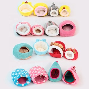 Tempat Tidur Hewan Peliharaan Kecil dari Katun untuk Musim Dingin, Tempat Tidur Gantung Lucu untuk Marmut, Tikus, Hamster, dan Hewan Kecil Lainnya - Product Image 2