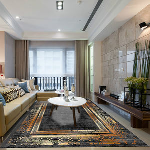 Tapis <span class=keywords><strong>de</strong></span> sol moderne traditionnel doux au toucher à motif exquis à haute rentabilité - Product Image 2