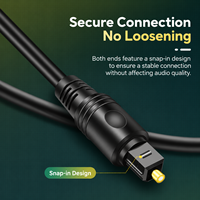 Toslink Optische Audiokabel Digitale SPDIF 5.1 Kanaals HiFi Lossless Fiber Cord voor TV Soundbar Home Theater AV Projector Speaker