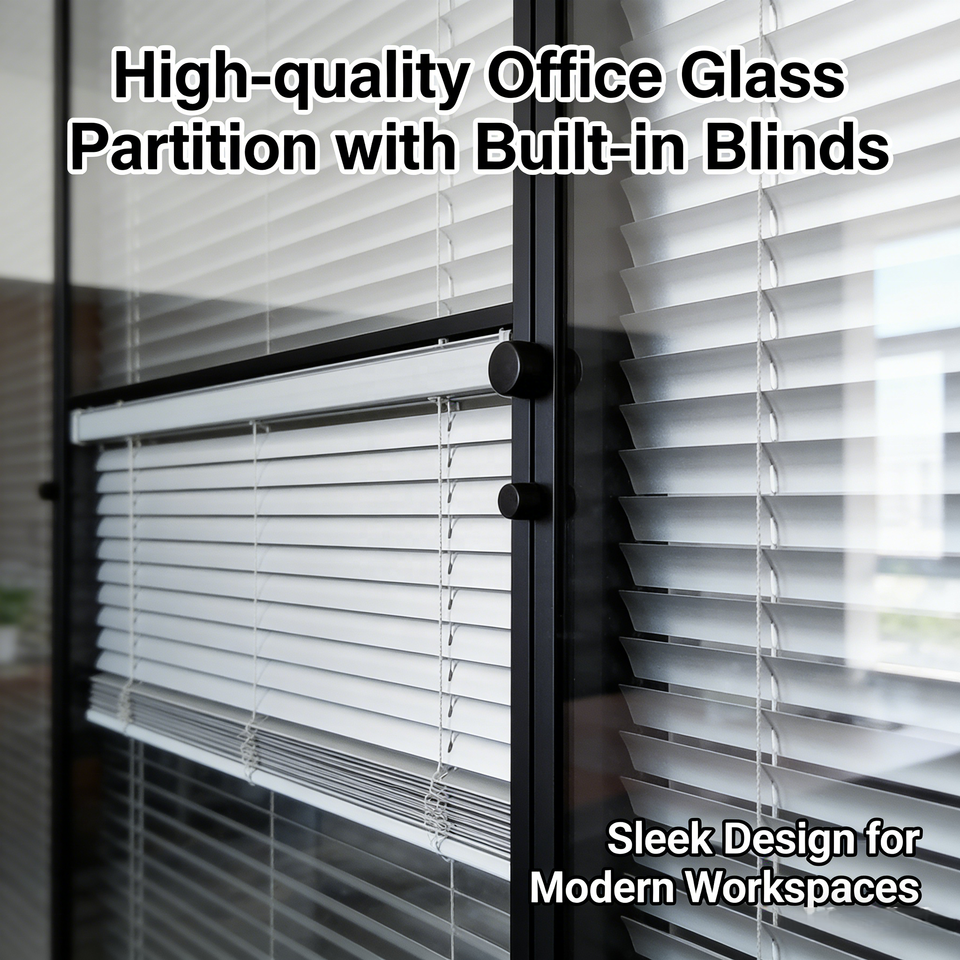 SZMK 2026 Modern Style Clear Modular Low E Tempered Glass Office ...