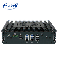 Computadora Industrial Yanling Core I3 I5 I7 de 11.ª Generación, Configuración BIOS RS232/RS485, Computadora Industrial Integrada para Visión Artificial