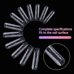 BQAN XXL lunghi 120 pz professionali punte trasparenti per unghie in Gel stampo per estendersi strumenti per Manicure punte per unghie in plastica - Product Image 4