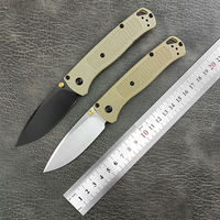 Couteau pliant BM 535, lame 440C, manche en fibre de nylon, couteau de poche, randonnée, EDC, camping, défense personnelle, outils tactiques de chasse