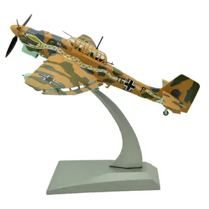 1:72 Junkers Ju-87 Stuka बॉम्बर धातु विमान मॉडल द्वितीय विश्व युद्ध लुफ़्तफ़ाफ़ा सैन्य हवाई जहाज मॉडल विमान मोड Diecast विमान OEM