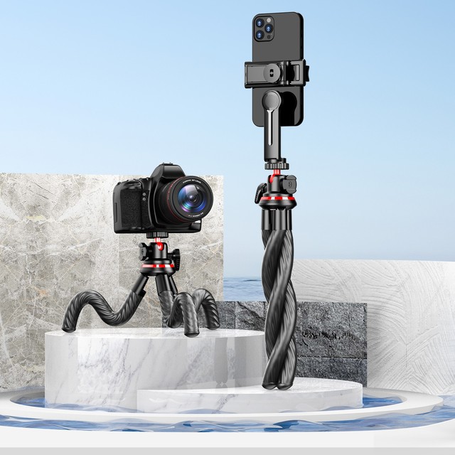 Flexible Octopus Smartphone Tripod 30mm Mini Live Video Vlog Camera Selfie Stick Phone Stand
