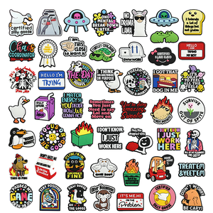 Акция: Высококачественные ПВХ-шармы для обуви, настраиваемые мультяшные шармы для декора кед и кроссовок - Product Image 1