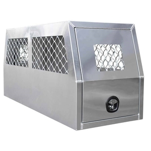 Caja para Perros Herui HR-700-DB de Aluminio 5052 para Plataforma de Camioneta - 1780x700x850mm, Superficie Cruda/Recubierta en Polvo, Color Personalizable - Product Image 1