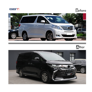 GBT <span class=keywords><strong>Alphard</strong></span> 20 à 40 Modellista Upgrade Bodykit Bumper Grill Hood Fenders for 2008-2014 Toyota <span class=keywords><strong>Alphard</strong></span> <span class=keywords><strong>Anh20</strong></span> Series Convert Kit - Product Image 3