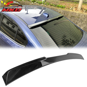 เหมาะสำหรับ Subaru WRX 2015-2021 สปอยเลอร์หลังคาทรง X สีดำเงา - Product Image 1