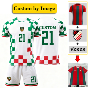 Conjunto de Uniforme de Fútbol Personalizado con Logotipo, Camiseta Retro de Alta Calidad para Clubes de Entrenamiento, Ropa Deportiva, Camiseta de Fútbol para Hombre - Product Image 1