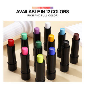 12 couleurs imperméable velours mat noir blanc rouge à lèvres durable Pigment bleu vert violet rouge à lèvres noël <span class=keywords><strong>Halloween</strong></span> <span class=keywords><strong>maquillage</strong></span> des lèvres - Product Image 5