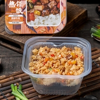 hot selling outdoor travel food spicy hot pot rice instant self heating food Instant self heating rice