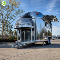 Kiosque alimentaire Goeasy Coffee Hot Dog, restaurant mobile, four à pizza multifonction, camion de restauration, remorque de traiteur, USA