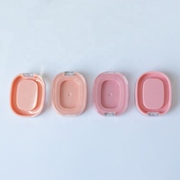 Palette de fards à paupières transparente vide, conteneur de maquillage pour fards à paupières, poudre de blush et rouge à lèvres, emballage de beauté