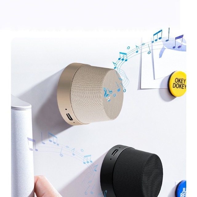 MQ Magnetic Wireless Audio Speaker USB Stereo Sound TWS Pairing Portable Bass Mini Outdoor Home Speaker