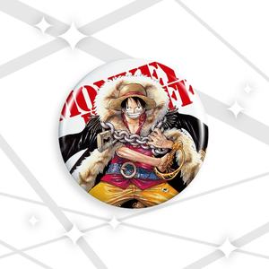 Anime 58-75mm lencana Laser Pin logam kulkas kalender Magnet terukir desain Digital - Product Image 4