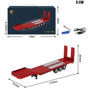 HUINA 1501 770S <span class=keywords><strong>Scania</strong></span>, Camión de Remolque Eléctrico RC de Metal, 19 Canales, Escala 1/18, <span class=keywords><strong>Control</strong></span> <span class=keywords><strong>Remoto</strong></span>, Luces y Sonido - Product Image 5