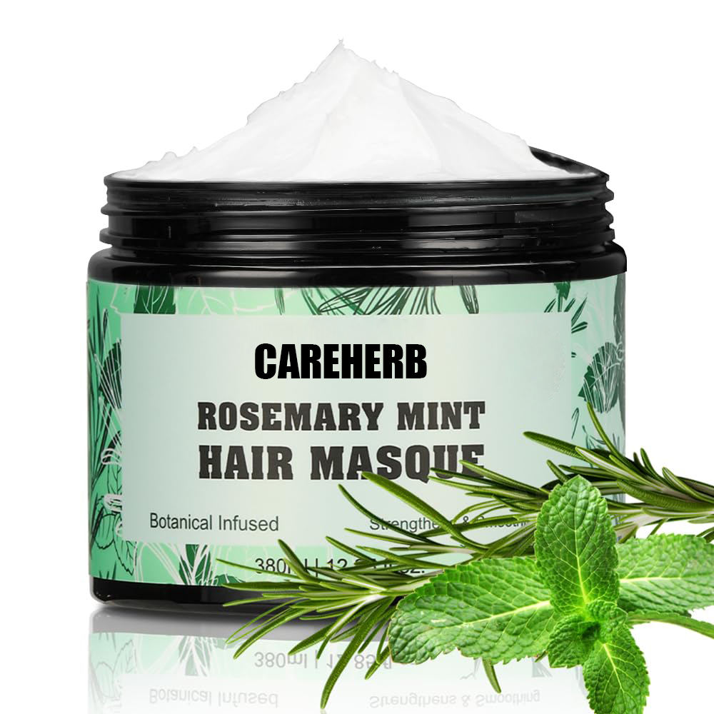 มาส์กบำรุงผมสูตรโรสแมรี่และมินต์ ช่วยให้ผมแข็งแรง ลดการหลุดร่วง