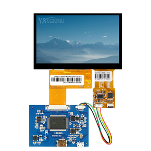 Módulos LCD ODM Yangrun Pantalla IPS de 4,3 pulgadas 800x480 500 Nits 60 Hz RGB <span class=keywords><strong>40</strong></span> pines Placa controladora a juego y panel táctil - Product Image 1