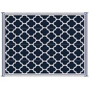 Alfombra para Exteriores Db de 9 x 18, Impermeable, de Plástico y Paja, Portátil, para RV y Camping, con Bolsa de Transporte - Product Image 1