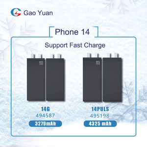 Gaoyuanแบตเตอรี่สําหรับ<span class=keywords><strong>iPhone</strong></span> 6 <span class=keywords><strong>6S</strong></span> 7 7Plus 8 8 Plus X Xr Xsสูงสุด 11PRO 12 13 14 15 แบตเตอรี่<span class=keywords><strong>Iphone</strong></span>ไม่มีBms - Product Image 5