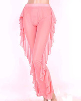 S-3xl grande taille femmes plage maille pure Transparent Bikini couvrir maillots de bain bain dames pantalon taille haute volants pantalon