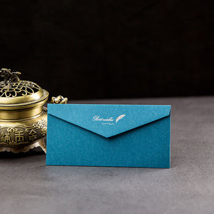 Carte de remerciement personnalisable avec logo, format vintage rétro, en papier kraft cartonné, estampage et gaufrage, recyclable - Product Image 4