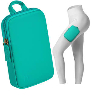 Support de téléphone pour la course à pied pour hommes et femmes, sac de cuisse mains libres pour téléphone, pochette magnétique de voyage pour la gym, sac de jogging - Product Image 1