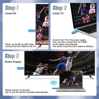 Groothandel Externe Antenne 229FT 1080P HDMI Draadloze Zender Ontvanger Video TV Stick Display Extender voor Laptop PC naar TV