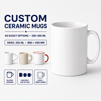 Tasses en céramique modernes personnalisées JUNVOY avec logo – Tasses à café anti-fuite pour cadeaux culturels urbains, souvenirs et gobelets co-marqués