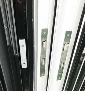 Xếp chồng cửa trượt khung hợp kim nhôm kính đôi 3 tấm hiện đại Windproof căn hộ sử dụng - Product Image 5