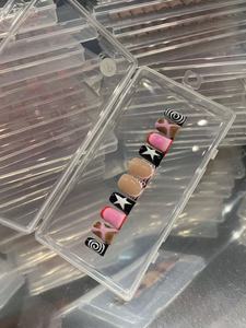 <span class=keywords><strong>Uñas</strong></span> <span class=keywords><strong>Acrílicas</strong></span> Hechas a Mano de Lujo, Personalizadas, Gruesas, de Cobertura Completa, <span class=keywords><strong>con</strong></span> Diamantes de Imitación, <span class=keywords><strong>Uñas</strong></span> Artificiales para Diseño de <span class=keywords><strong>Uñas</strong></span> <span class=keywords><strong>con</strong></span> Pegamento - Product Image 3