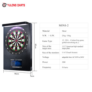 Customizable Family Online Touch Screen Dart <b>Game</b> Machine Alloy Wall Mount <b>Electronic</b> Soft Dart Board With Custom Appearance - Product Image 3