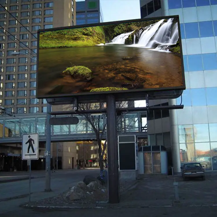 Waterproof IP65 P8 Customized Easy Installation Outdoor Big Commercial Advertising Led Display LED Screen