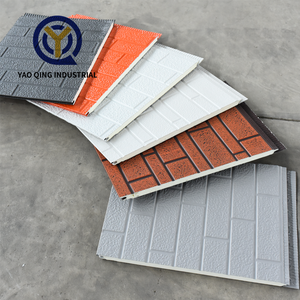 Panel Sándwich Compuesto Ignífugo de China, Paneles Metálicos para Techo, Panel Sándwich de Acero Galvanizado, <span class=keywords><strong>Teja</strong></span> Sándwich - Product Image 1